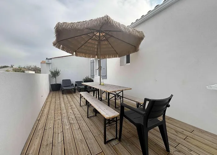 Maison 6 Couchages 50M De La Plage Des Huttes - Sdo000-095